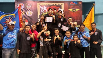 Atlet Pencak Silat PSHT Binaan Satlinlamil 3 Tampil Spektakuler Pada Turnamen Hasanuddin Championship I Tingkat Nasional Dengan Memboyong 11 Medali