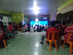 Bangun Keakraban pasangan Bakal Calon Walikota Gelar Nobar Timnas Vs Australia