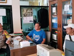 Bhabinkamtibmas Kelurahan Kebon Kosong Melaksanakan Kegiatan Sambang dan Patroli Dialogis