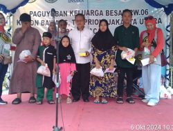 Paguyuban Keluarga Besar RW 06 Kelurahan Kebon Bawang Gelar Temu Kangen Silaturahmi dan Santunan