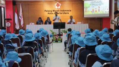 Tumbuhkan Rasa Kepedulian Sejak Dini, PMI Jakut Beri Edukasi Kebencanaan Kepada Murid RA Hibullah