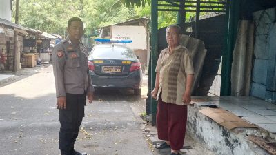 Antisipasi gangguan Kamtibmas, Anggota Patroli Polsek Metro Gambir melaksanakan Patroli ke pemukiman Duripulo