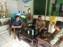 Bhabinkamtibmas Cideng Kunjungan ke Sekolah SMP PGRI 32 Jakarta