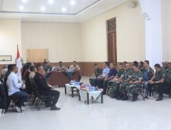 Dandim0606/KB Pimpin Rapat Koordinasi Terkait Pelepasan Presiden RI Ke-7 Dari Istana Bogor Menuju Jakarta