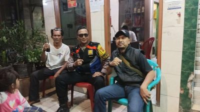 Sambang Ke Pos RW, Bhabinkamtibmas Kampung Rawa, Interaksi dan Komunikasi Sosial Dengan Ketua RT dan FKDM