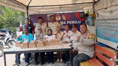 Posko Bersama Pemilukada 2024 di Kelurahan Karang Anyar, Sawah Besar