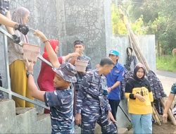 Rayakan HUT Ke-79 TNI Tahun 2024, Pangkalan TNI Angkatan Laut  Bandung Gelar Karya Bakti TNI