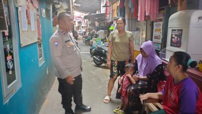 Jaga Kamtibmas Pilkada Damai, Bhabinkamtibmas Berikan Himbauan Warga Binaannya