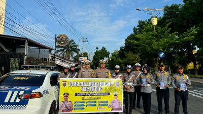 Sat Lantas Polres Kuansing Sosialisasikan Operasi Zebra Lancang Kuning 2024 Untuk Tingkatkan Kesadaran Berlalu Lintas
