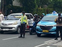 Bhabinkamtibmas Gondangdia Menerapkan Operasi Zebra 2024 Jalan Tueku Cik Ditiro Menteng