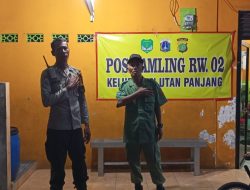 Bhabinkamtibmas Kelurahan Utan Panjang Melaksanakan Kegiatan Sambang Dan Himbauan Kamtibmas