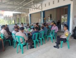 AKP Osben Samosir, S.H., Ngopi Bareng Tokoh Masyarakat, Tokoh Agama dan Pemuda Wujudkan Pilkada Damai 2024