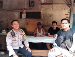 Bhabinkamtibmas Kelurahan Kebon Kosong Melaksanakan Kegiatan Patroli dan Sambang Dialogis