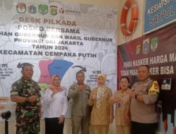 Pastikan Keamanan Logistik Tiga Pilar Pengamanan Di Gudang Logistik Pilkada Kecamatan Cempaka Putih