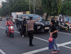 Pengaturan Lalu Lintas Pagi Hari Di Jl. Lapangan Banteng Utara Sawah Besar