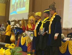 Gelar Doktor (S3) Resmi Disandang Komandan Lanal Bintan