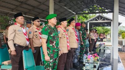 Danlanal Bintan Hadiri Acara Pembukaan Kemah Besar Pramuka