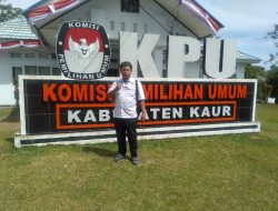 Memperkecil Angka Golput , KPU Kaur Gencar Sosialaisi kan Pemilukada Kabupaten Kaur Tahun 2024