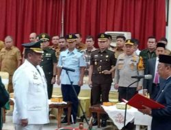 Pj. Gubernur Riau, Rahman Hadi, Lantik Kepala Dinas Pariwisata Provinsi Riau, Roni Rakhmat,  menjadi Penjabat Walikota Pekanbaru