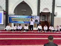 Kakanwil Kemenag Babel Masmuni Mahatma Memberikan Pembekalan Kepada Calon Jemaah Haji