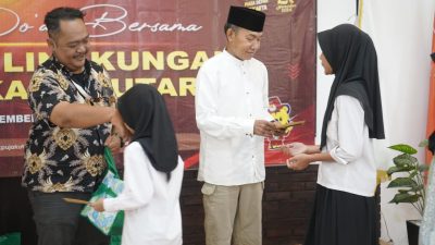 KPU Jakarta Utara Beri Santunan Bagi Yatim Piatu