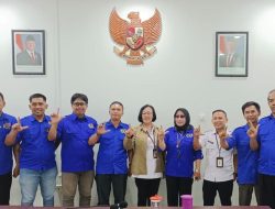Pokja PWI Wali Kota Jakarta Utara Audiensi ke Sudin Dukcapil
