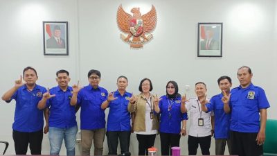 Pokja PWI Wali Kota Jakarta Utara Audiensi ke Sudin Dukcapil