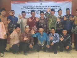 Ketua RW 05 dan Ketua RT Kelurahan Gunung Sahari Selatan Resmi Dilantik