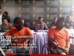 Dua Pelaku Curanmor Bersenjata Akhirnya Berhasil di Ringkus Oleh Satuan Polsek Kelapa Gading