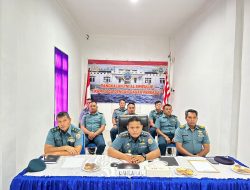 Danlanal Simeulue Ikuti Pembukaan Audit Kinerja IT Koarmada I Tahun 2025 Secara Vicon