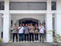 Kapolres Kuansing Cooling System Bersama KPU Kabupaten Kuansing, Bahas Keamanan Pilkada 2024