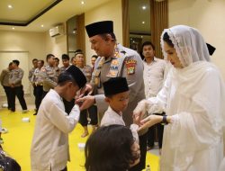 Polres Pelabuhan Tj Priok, Peringati Isra’ Mi’raj dan Beri Santunan serta Perlengkapan Sekolah kepada Anak Yatim Piatu