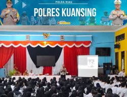 Satgas Preemtif Polres Kuansing Laksanakan “Police Goes to School” di SMAN 1 Teluk Kuantan Dalam Rangka Ops Keselamatan Lancang Kuning 2025