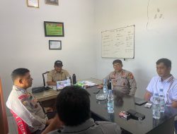 Polsek Kuantan Tengah Tinjau Lokasi Penanaman Jagung Pipil Dukung Program Ketahanan Pangan