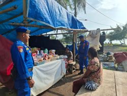 Sat Polairud Polres Gianyar Laksanakan Kegiatan Patroli Dialogis di Pesisir Pantai Masceti 