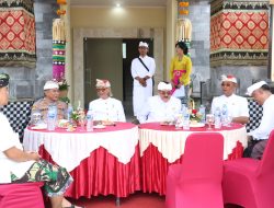 Jumat Curhat , Kapolres Gianyar Silahturahmi Dengan Tokoh Puri Ubud