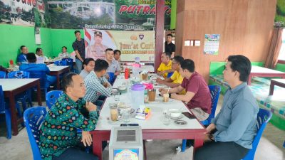 Polres Kuansing Jum’at Curhat dan Silaturahmi Bersama Tokoh Pemuda di Kelurahan Sungai Jering