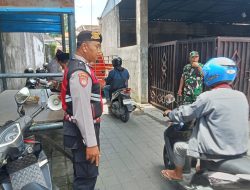 Polsek Blahbatuh Tingkatkan Patroli Tiga Pilar dalam Menjaga Kondusifitas Kamtibmas