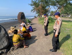 Satpolairud Polres Gianyar Laksanakan Patroli dan Himbauan Kamtibmas