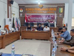 Polres Kuansing Hadiri Focus Group Discussion (FGD) Evaluasi Pilkada Serentak 2024