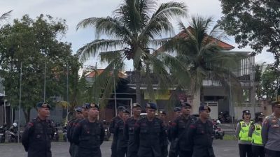 Polres Gianyar Sukses Amankan Pertandingan BRI Liga 1, PSBS Biak vs Persik Kediri Berakhir Seri 1-1