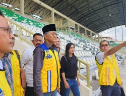 Tinjau Revitalisasi Stadion Maguwoharjo, Menteri PU: Sudah Sesuai Standar PSSI dan FIFA