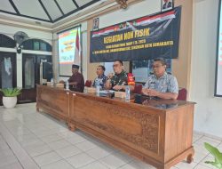 Kegiatan Non Fisik TMMD Sengkuyung, Kasdim 0735/Surakarta Berikan Penyuluhan Bela Negara Kepada Warga   