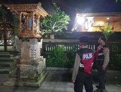 Menjelang Hari Raya Nyepi, Patroli Subuh Polsek Blahbatuh Dalam Menjaga Kamtibmas
