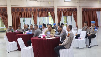 Polres Kuansing Gelar Litsus Catpers Personil Satwil Jajaran Polda Riau untuk Proses UKP Periode 1 Juli 2025
