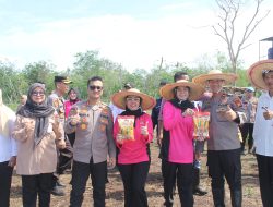 Kapolres Bengkalis: Penanaman Jagung Serentak Tahap I Sukses Program Asta Cita 1 Juta Hektar Meningkatkan Produksi Jagung