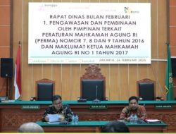 PN Jakarta Barat Gelar Rapat Dinas, Fokus pada Pembinaan dan Evaluasi Kinerja