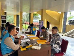 Bag SDM Polres Kuansing Verifikasi Penerimaan Akpol, Bintara, dan Tamtama T.A. 2025