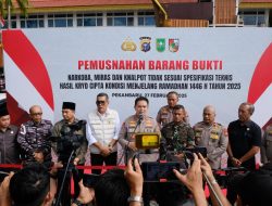 Jelang Ramadan, Polda Riau Musnahkan Miras dan Narkoba hingga Knalpot Brong