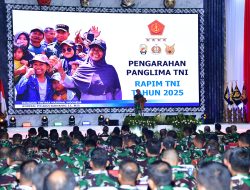 Komandan Lanal Bandung Hadiri Rapat Pimpinan (Rapim) TNI Tahun 2025
